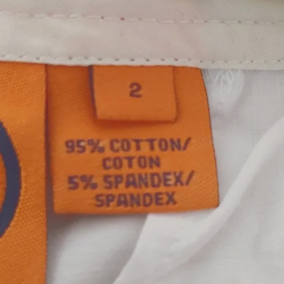 Tory Burch White Bermuda Short Size 2 - Picture 5 of 7